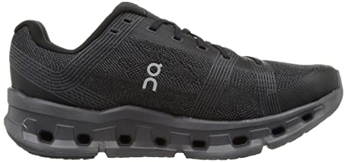 On Men\'s Cloudgo Sneakers, Black/Eclipse, 9.5 Medium US