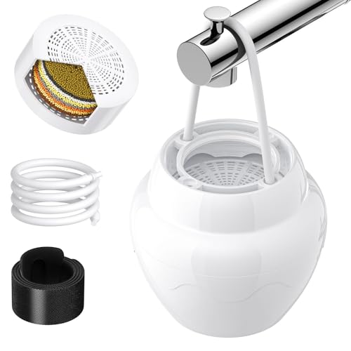 Bath Filter for Tub Faucet, 8-Stage Bathtub Water Filters Cartridges, Hard Water Softener, Clean 99%...