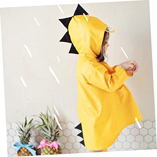 TENDYCOCO poncho toddler girls rain jacket Baby raincoat for kids kids rain jackets with hat boy girl child3