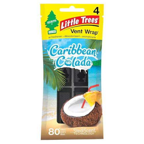 LITTLE TREES Vent Wrap | Car Air Freshener | Caribbean Colada |…