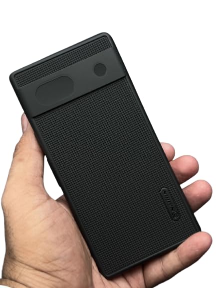 ZARALA Super Frosted Shield Pro Back Silicone Soft Mobile Case Compatible With Google Pixel 7A 5G Dotted Slim-Fit Design Tpu Shockproof Cover,Black ZARALA Super Frosted Shield Pro Back Silicone Soft Mobile Case Compatible With Google Pixel 7A 5G Dotted Slim-Fit Design Tpu Shockproof Cover,Black