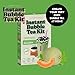 Pocas Bubble Tea Kit, Honeydew 2-Pack – Milk Tea Powder with Tapioca Pearls, Boba Straws, 3 Kits Per Box