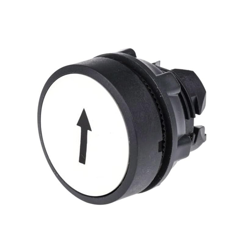 XB5A White Reset Flat Button Head with Function Symbol ZB5AA334C