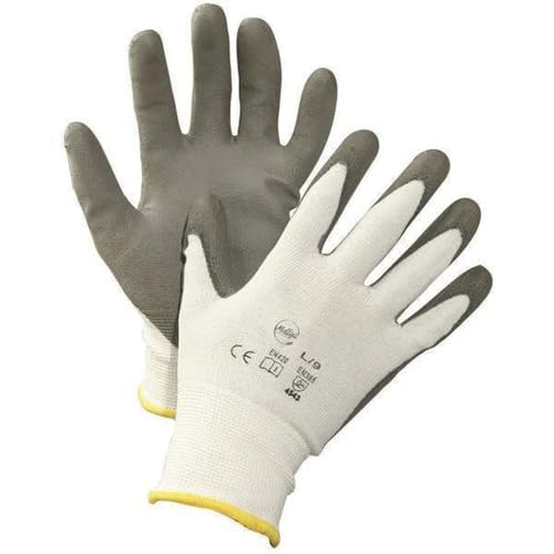 MOLLIFII Cut Resistant Coated Gloves, Cut Level 3, Polyurethane, Smooth, L 1 PR, Mfr: WE300-L-A