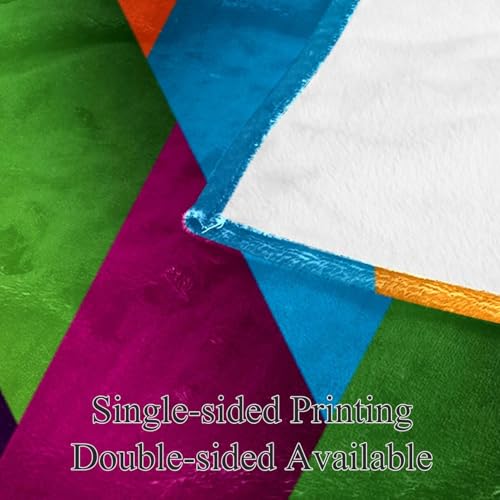 Jeté de canapé plaid polaire multicolore pour soirées cocooning - 4