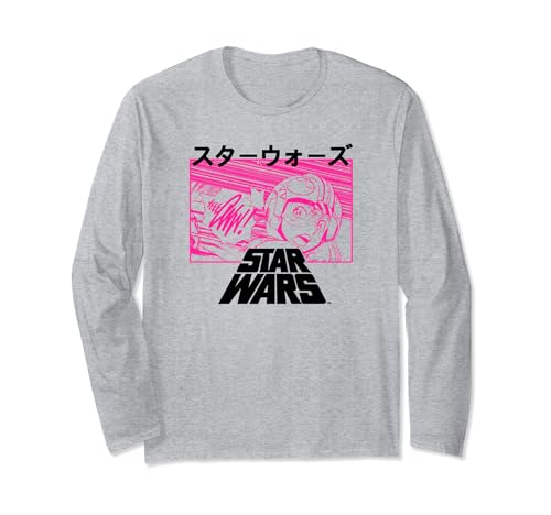 T-shirt Star Wars manches longues coton respirant Luke X-Wing