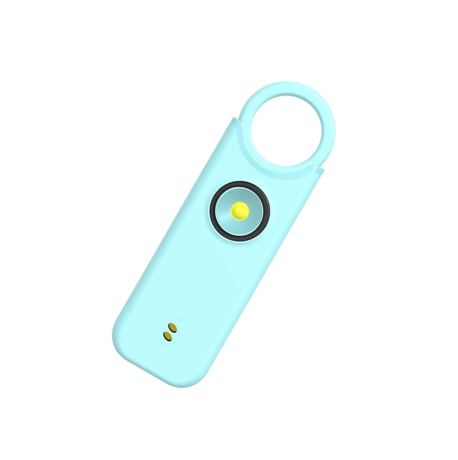 Anti Wolf Alarm 135Db Vibrational Induction Alarm Charging Flashing Women Security Keychain Defense Supplies USB Rechargeable Security