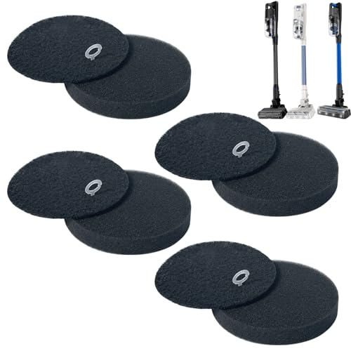 Image of 4 Pack Foam Filters Replacement for Bissell Bissell 4052 4039 4137 PowerClean FurGuard 280W and FurFinder 200W Self-Standing Cordless Vacuum