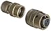 Amphenol Industrial PT06A-8-2S Circular Connector Socket, General Duty, Non-Environmental, Bayonet Coupling, Solder Termination, Straight Plug, 8-2 Insert Arrangement, 8 Shell Size, 2 Contacts