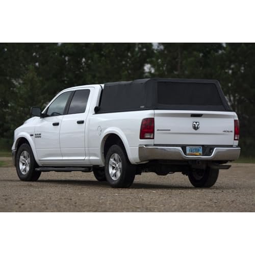 Fas-Top 14251-34251 Traveler Tonneau and Topper fits 2019-2026 Ram 2500 3500 Includes Dually 6'4" Bed | Integrated All in One | Easy to Use and Remove | UV & Cold Crack Resistant | Made in USA