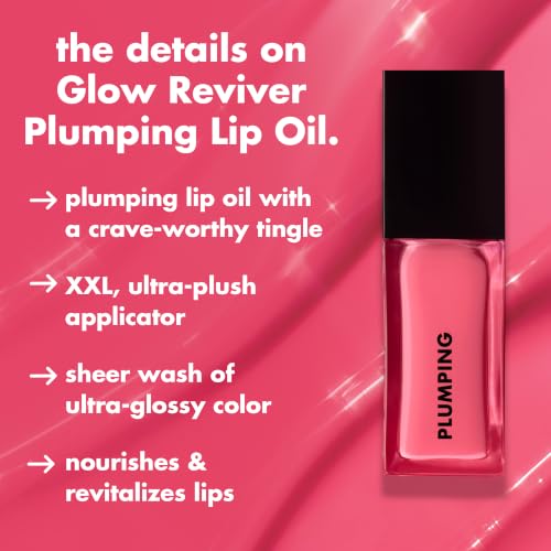 e.l.f. Glow Reviver Plumping Lip Oil, Apricot Feelings - image 3
