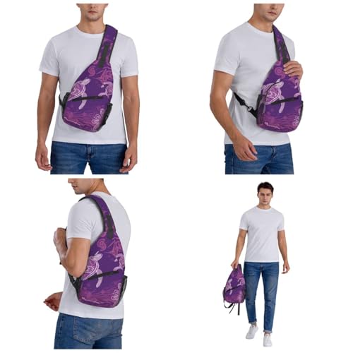 Bolso tipo bandolera pequeño para senderismo unisex miniatura 7
