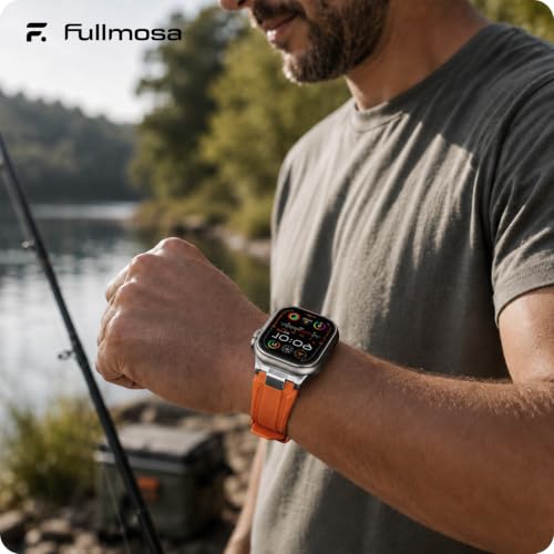 Image of Fullmosa Soft TPU Strap for Apple Watch 49 (Ultra 3 /2 /1) 46 45 44mm