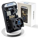 Bitaxe Gamma 602 ASIC Bitcoin Miner | 1.1 TH/s @ 18W | BM1370 (Antminer S21 Pro Chip) | Wi-Fi | USB-C | AxeOS | Open Source | Made in Europe | Inkl. Netzteil & Standfuß