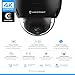 Amcrest 2-Pack UltraHD 4K (8MP) Dome POE IP Camera, 3840x2160, 98ft NightVision, 2.8mm Lens, IP67 Weatherproof, 125° FOV, 256GB MicroSD Recording Black (IP8M-2493EB-AI-V3)