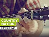  Country Nation al estilo de Brad Paisley