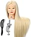 Neverland Parrucchiere Testa 26 Pollici Professionale in Fibra Sintetica Training Mannequin Testa con Morsetto Libero + Spazzola per Capelli