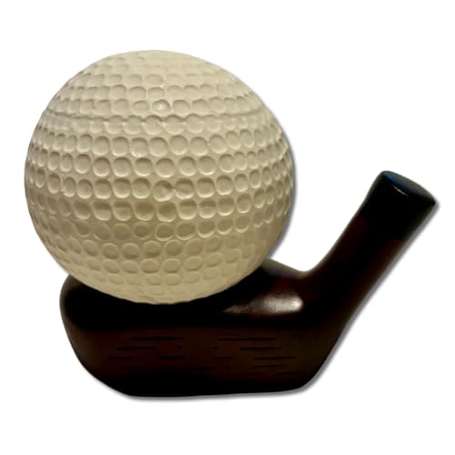 Everything Baseball Golf Gift Squeeze Stress Ball with Resin Golf Club Base