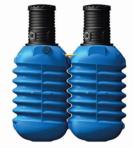 4rain MODULARIS Erdtank-Paket 5000 Liter Haus-Premium - Flexibel erweiterbarer Regenwassertank mit Filtersystem, geräuscharmer Pumpe, Nachhaltige Regenwassernutzung für Garten und Haushalt