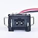 DECKBU 2 Pin EV1 Fuel Injector Nozzle Waterproof Auto Connector Plug Socket Housing for VAG 829441-1