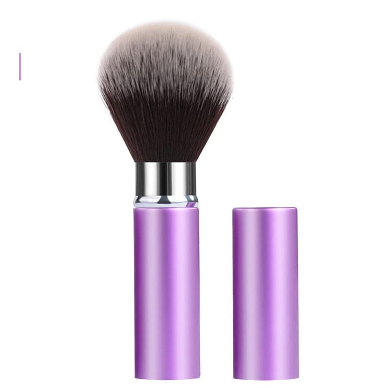 RECTYO GALLERY 1 PCS Retractable Face Kabuki Brush Round Powder Makeup Brushes (MULTICOLOR)-picture-24