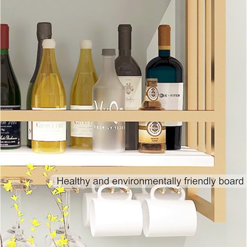 Support de verre à vin suspendu pour gagner de la place en cuisine - 4