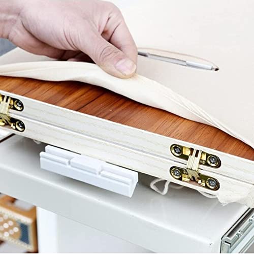 ZHOUHONG Ironing Board 180 degree rotating/Retractable Ironing Board Closet Pull-Out Stow Away in The Cabinet Easy to Install Foldable Ironing Station (Color : A) - Image 8