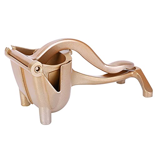 Sunicon Lemon Squeezer, Aluminum Alloy Hand Juicer, Citrus Squeezer Manual Citrus Juicer for Lemon Pomegranate Orange Kitchen Tool(Gold) by Sunicon - Used condition - Image 8