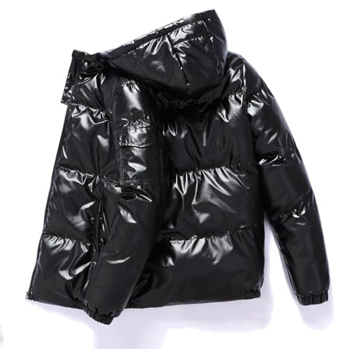 Men's Winter Puffer Jacket Thicken Winter Coat Warm Padded Jacket