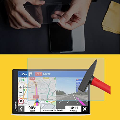 EnWi | 2x Extrem harte 9H Display-Schutz-Folie für Garmin DriveSmart 76