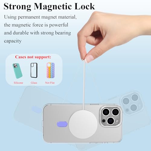 Anillo adaptador universal compatible con accesorios Magsafe para iPhone 16 4