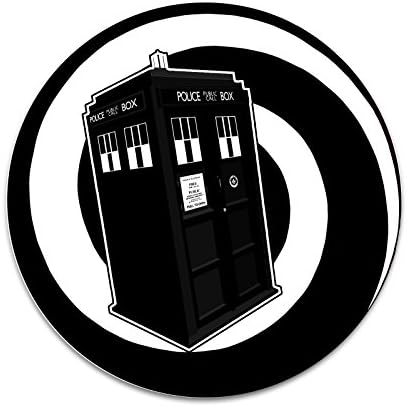 2X Sticker Set - DW Spiral Police Box - for Phone Grip Stent Cell Phones Tablets (Stickers Only) image 3