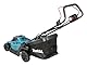 Makita DLM330RM Akku-Rasenmäher 18V / 4,0 Ah, 1 Akku + Ladegerät, Petrol