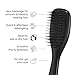 Tangle Teezer Ultimate Detangler Brush, Eliminates Knots & Reduces Breakage, Travel-Size Mini Hair Brush for Straight to Wavy Hair Types, Black