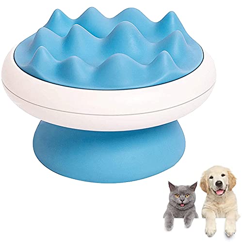 Merkisa Durable Dog Cat Brush, Ultra-Soft Silicone Washable Cat Grooming Shedding Massage/Bath Brush for Dogs and Cats 