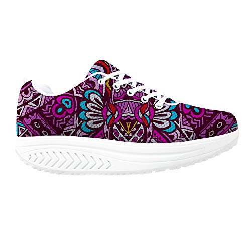 Bigcardeisgns Women's Casual Cool Lightweight Comfort Sneakers Shoes 40