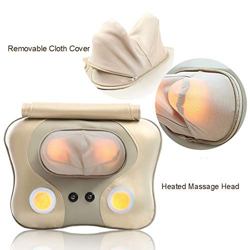 Oreiller massage cou électrique pour une pause relaxation sur votre canapé