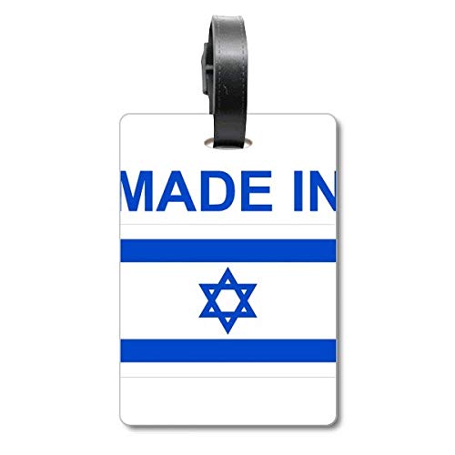 Étiquette d'identification pour valise de voyage haut de gamme Israël