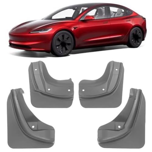 Garde-boue Tesla Model 3 2024 pour éviter les rayures de gravillons