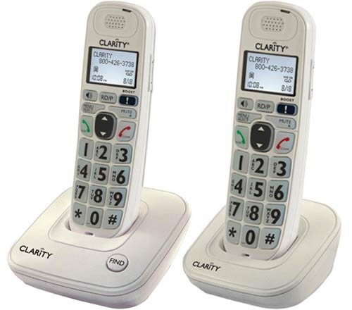 Teléfono Inalámbrico Clarity D704 con Manos Libres miniatura 1