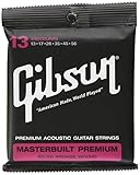  Gibson Masterbuilt Premium Akustik Gitarren Saiten 013-056