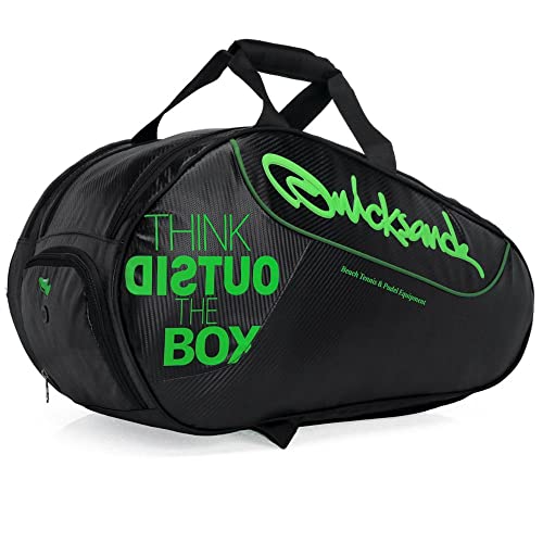 Raqueteira Quicksand Torneo Beach Tennis Preta