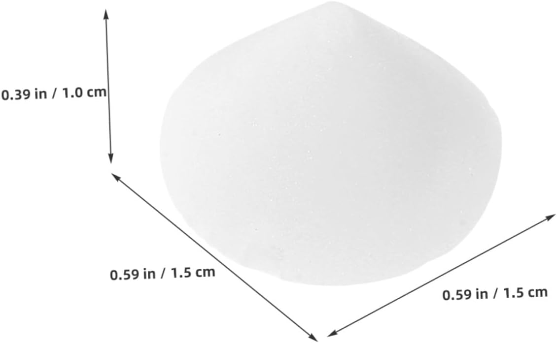 NULYLU 10pcs White Ceramic Kiln Support Nails Refractory Cone Pottery Firing Tools High Temperature Resistant Clay Craft Accessories for Kiln Glazing and Burning