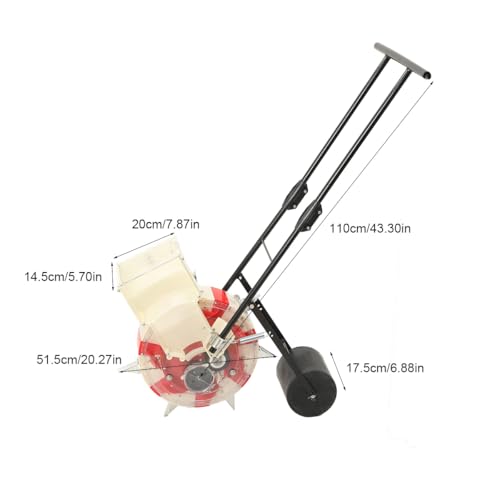 Manual Seeder de precisión con 7 boquillas y distancia de 9.06 in miniatura 7
