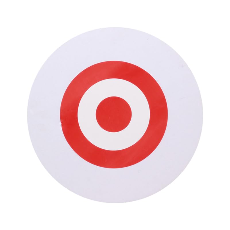 BRIGHTFUFU Moving Eva Arrow for Outdoor Practice Replaceable Shooting Accessory with Clear Bullseye Scoring Rings Portable and Durable Design