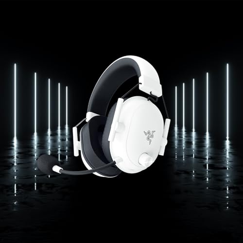 Razer BlackShark V2 X - Casque Gaming Esports Multiplateforme (Haut-parleurs Triforce de 50mm, Annulation Passive du Bruit Avancée, Son 7.1 Surround, Microphone Cardioïde) Blanc