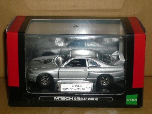 Amazon | 1/43 M-TECH 5周年記念限定 NISSAN SKYLINE GT-R R33 銀