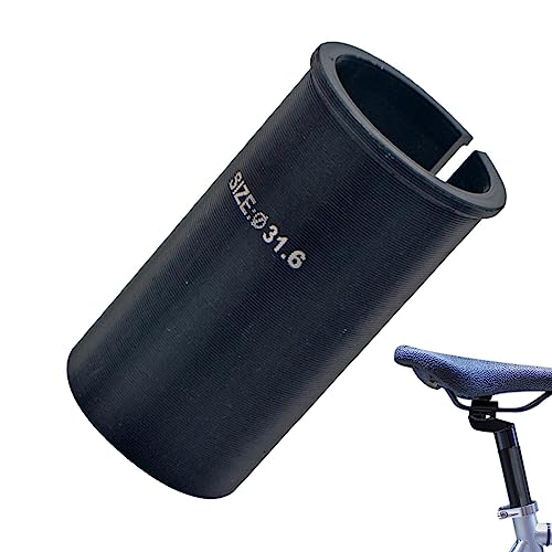 ZONEWD Fahrrad-Sattelstützenhülse,Sattelstützenadapter aus Metall - 60 mm Lange Sattelstützenhülse für Mountainbikes, Sattelstützenrohr-Konvertierungsadapter
