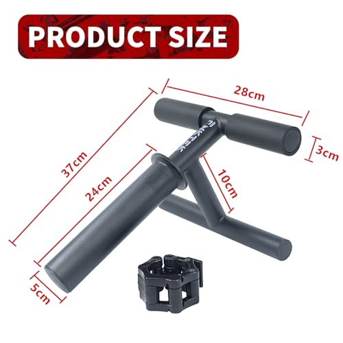 Tib Bar Tibialis Trainer Tibia Dorsi Calf Raise Machine Anterior Exercise Equipment Knees Over Toes Equipment For Strengthening Calves/Shins/Ankles, Fits 2" Olympic Weight Plates - Image 3