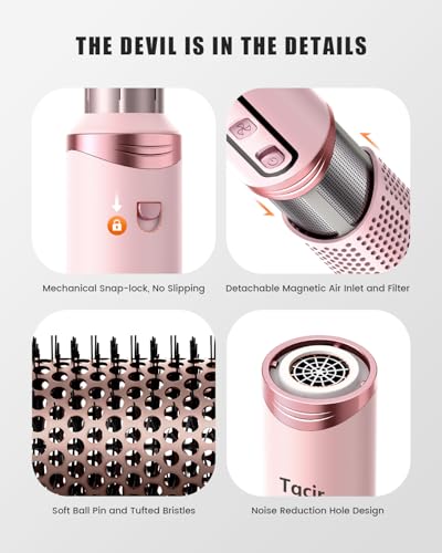 Tqcir 8-in-1 Auto-Wrap Air Styler with Coanda Curlers — view 7